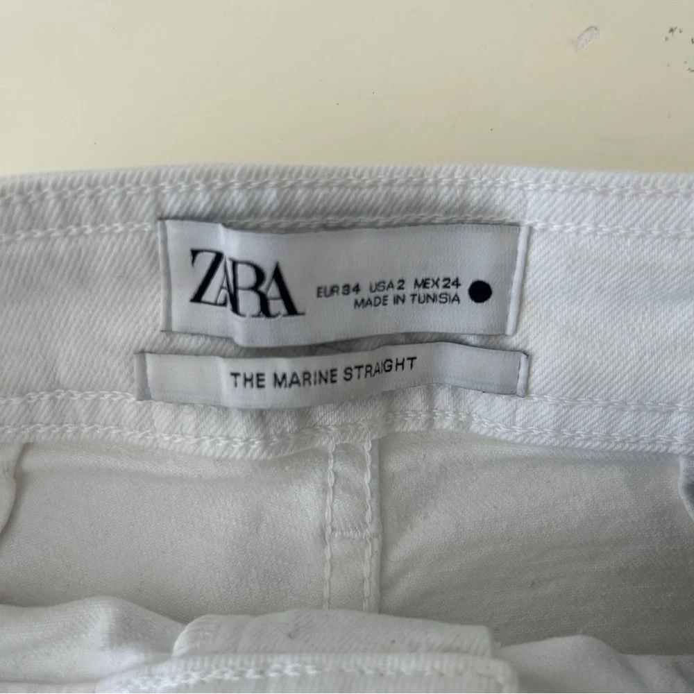 Zara White Jeans Size 2 - Picture 16 of 16